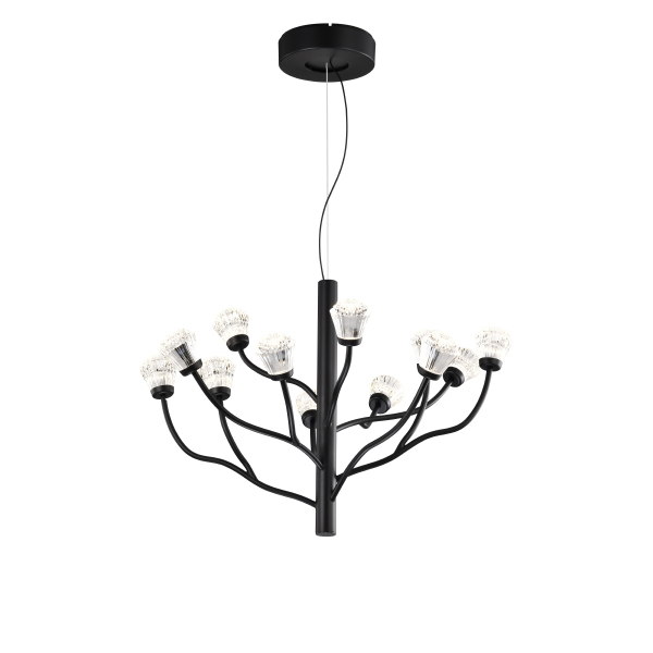 Подвесная люстра P0550 P0550-12A black