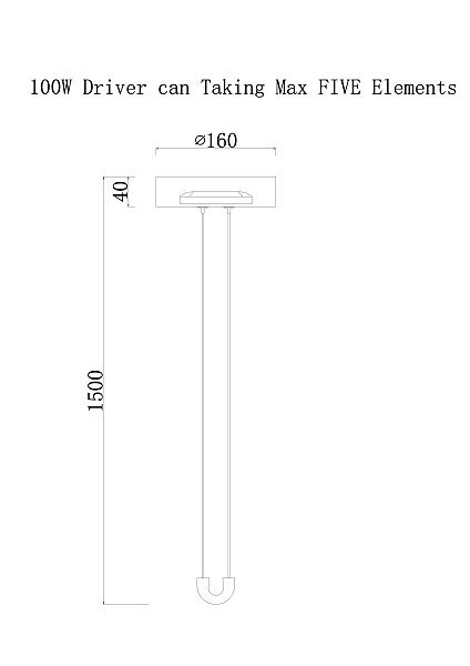 Монтажный элемент Formica 1900/06 PL-100