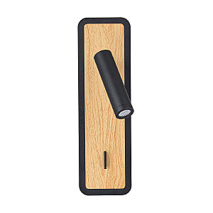 Настенный светильник Wood A1990AP-3BK