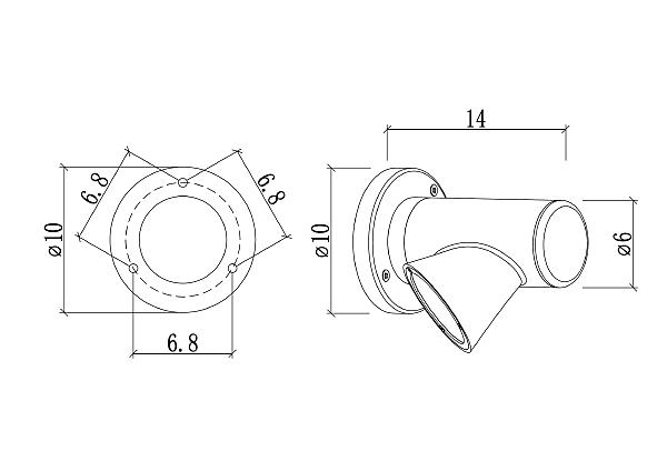 Уличный настенный светильник Brooklyn A2063AL-1BK