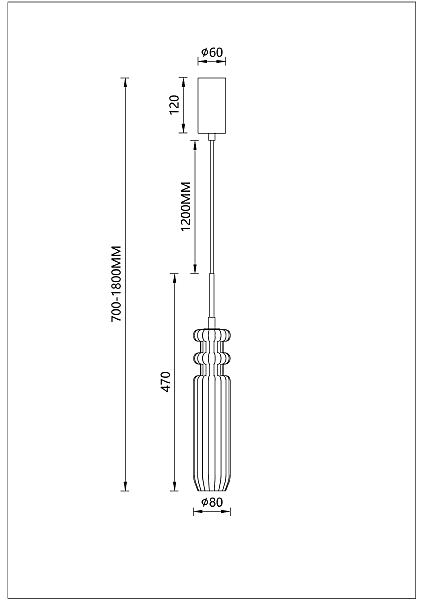 Светильник подвесной Crystal A2942SP-1BK