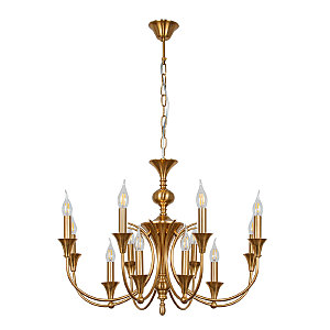 Подвесная люстра Collinetta A4094LM-12PB