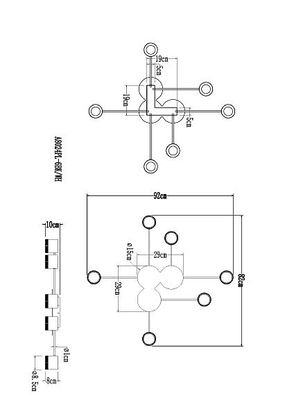 Потолочная люстра Legacy A8024PL-6WH