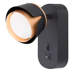 Настенный светильник Amaks A8026AP-1BK