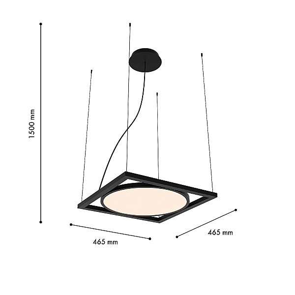 Светильник подвесной Pany 4637-1P