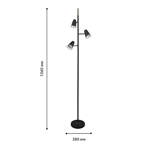 Торшер Trandy 4618-3F