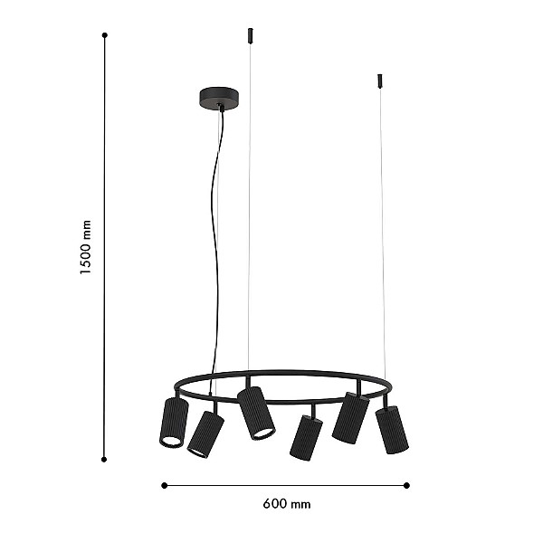 Подвесная люстра Mobile 4635-6P