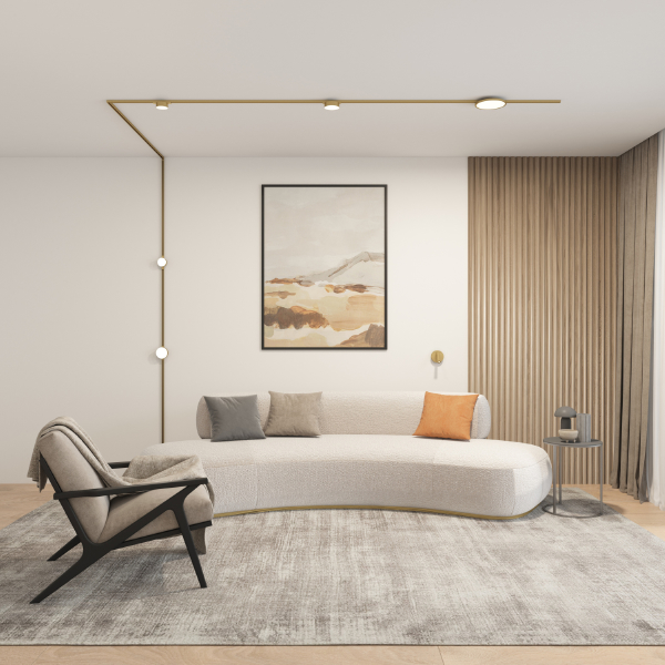 Трековый светильник SHINE FLOW DK5761-SB