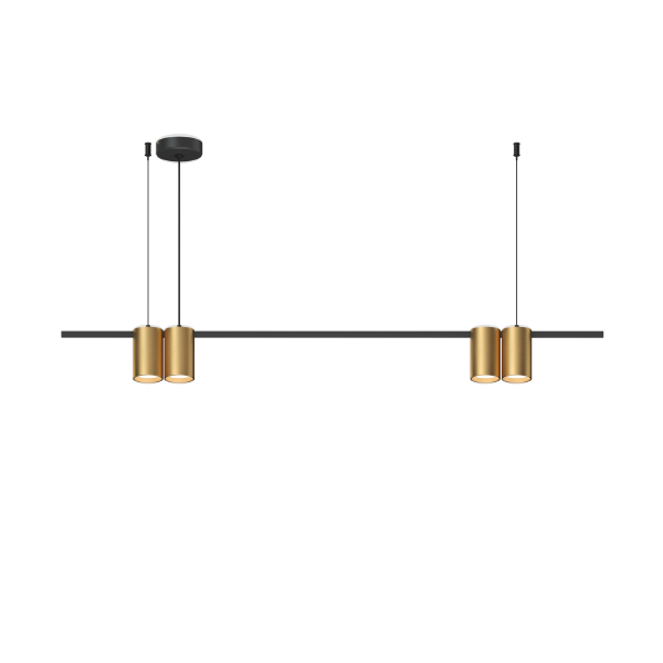 Светильник подвесной Orbit DK4061-BK+SG
