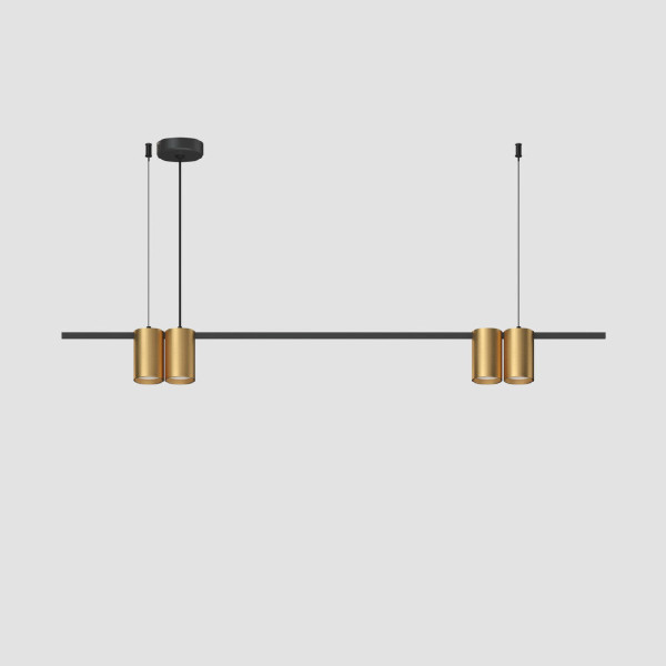 Светильник подвесной Orbit DK4061-BK+SG