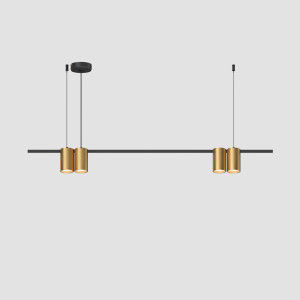 Светильник подвесной Orbit DK4061-BK+SG