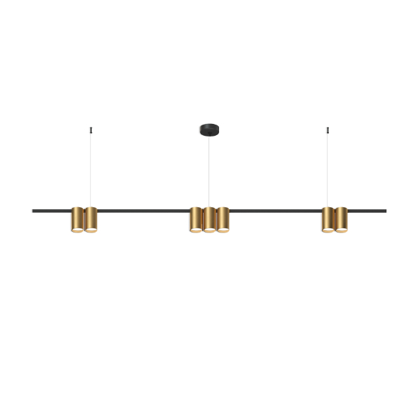 Светильник подвесной Orbit DK4063-BK+SG
