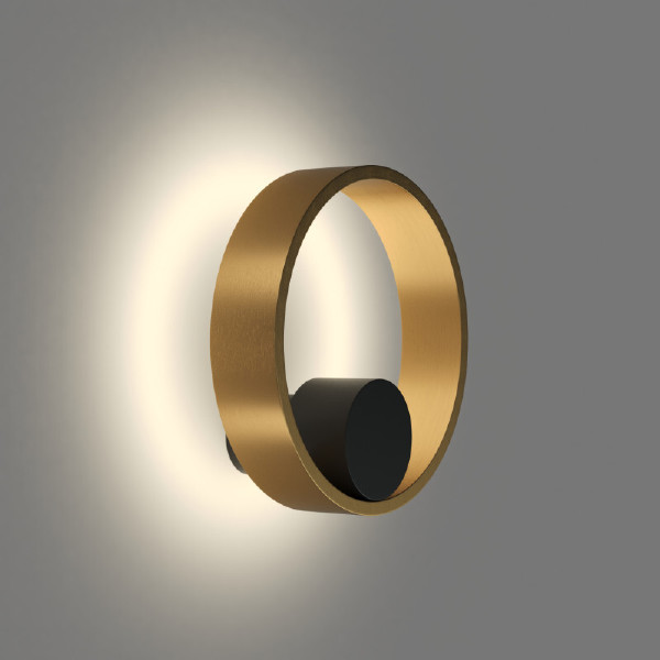 Настенный светильник Orbit DK5060-BK+SG