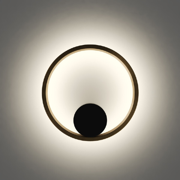 Настенный светильник Orbit DK5060-BK+SG