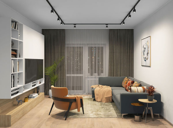 Шинопровод DK Track Black TR1003-BK/1