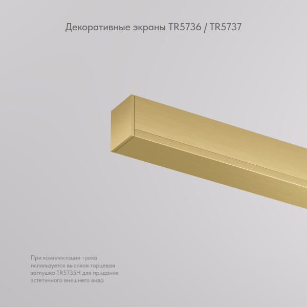 Накладка для шинопровода SHINE BASE TR5737-SB