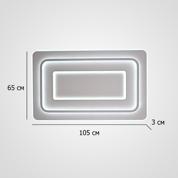 Светильник потолочный Acril_White01 288910-26