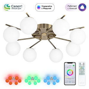 Потолочная люстра Адам Смарт CL228A183