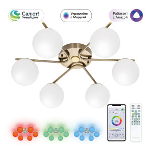 Потолочная люстра Адам Смарт CL228A163