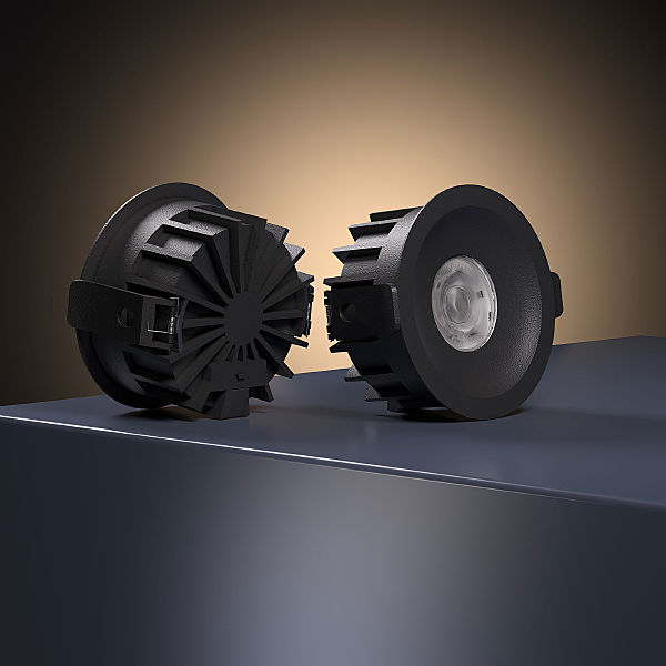 Встраиваемый светильник Combi 25068/LED 15W 4000K черный