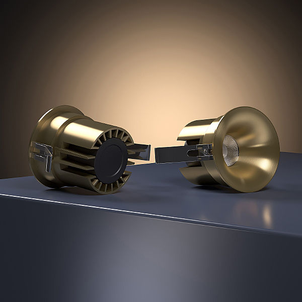 Встраиваемый светильник Bliss 25070/LED 15W 4000K латунь