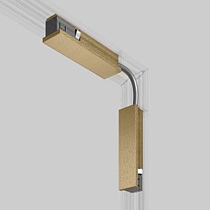 Коннекторы Line Magnetic Brass Line Гибкий коннектор (латунь) 85007/00