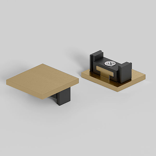 Заглушка Line Magnetic Brass Line Заглушки для накладного шинопровода (латунь) (2шт) 85230/00