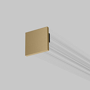 Заглушка Line Magnetic Brass Line Заглушки для накладного шинопровода (латунь) (2шт) 85230/00