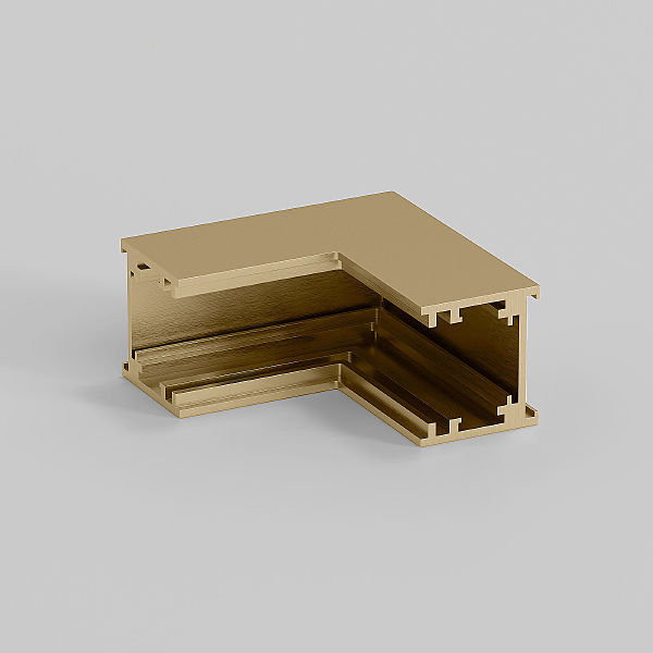 Коннекторы Line Magnetic Brass Line Коннектор угловой внутренний для накладного шинопровода (латунь) 85225/00