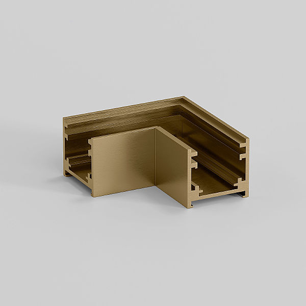 Коннекторы Line Magnetic Brass Line Коннектор угловой для накладного шинопровода (латунь) 85224/00