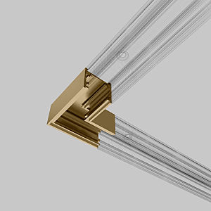 Коннекторы Line Magnetic Brass Line Коннектор угловой для накладного шинопровода (латунь) 85224/00