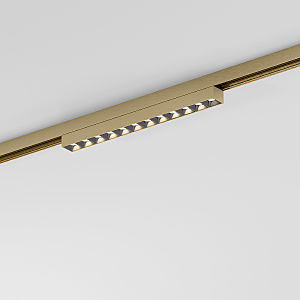 Трековый светильник Line Magnetic Brass Line Трековый светильник 10W 3000K (латунь) 85528/01