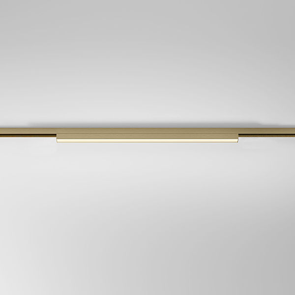 Трековый светильник Line Magnetic Brass Line Трековый светильник 12W 3000K (латунь) 85526/01