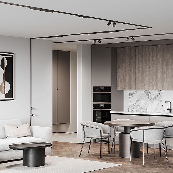 Коннекторы Line Magnetic Titan Line Гибкий коннектор (титан) 85007/00