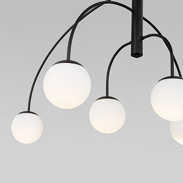 Люстра на штанге Cenacolo 30179/6 черный