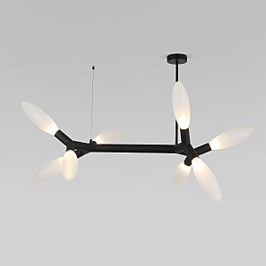 Люстра на штанге Covalent 30180 черный Smart