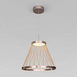 Светильник подвесной Cesta 40016/1 LED коричневый