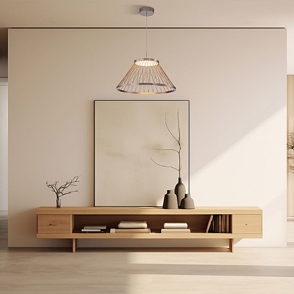 Светильник подвесной Cesta 40017/1 LED коричневый