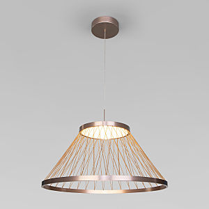 Светильник подвесной Cesta 40017/1 LED коричневый