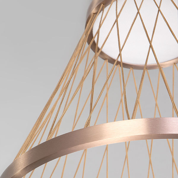 Светильник потолочный Cesta 40018/1 LED коричневый