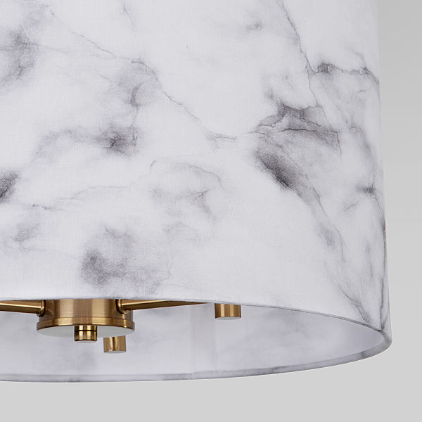 Люстра на штанге Brume 60174/3 латунь