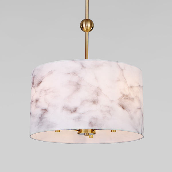 Люстра на штанге Brume 60174/3 латунь