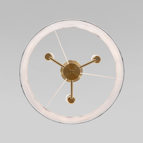 Люстра на штанге Brume 60174/3 латунь