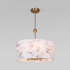 Люстра на штанге Brume 60174/5 латунь