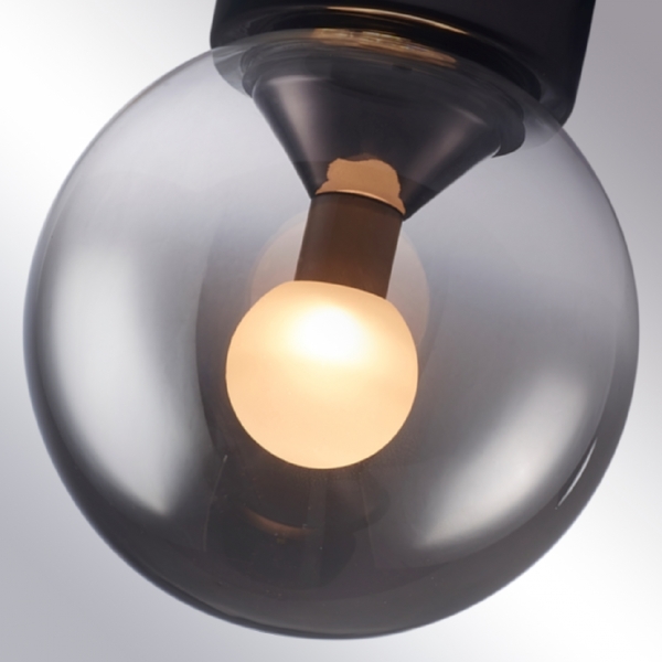 Настенный светильник Aura 8615W-1S BK-SM