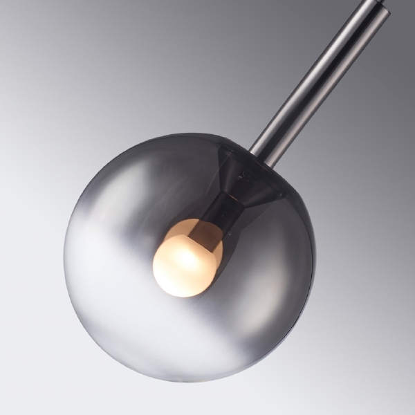 Светильник подвесной Aura 8615P-1M BK-SM