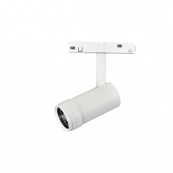 Трековый светильник VISION48/22 ZOOM 4822-020-D47-10W-10/60DG-3000K-WH