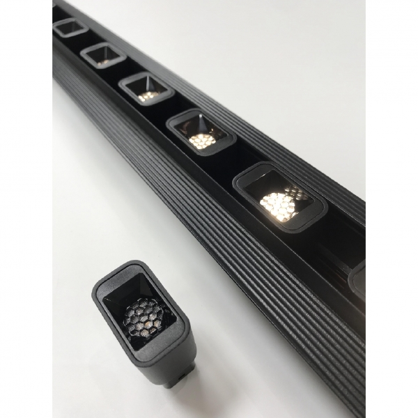 Трековый светильник VISION48/22 4822-018-L36-2W-24DG-4000K-BK