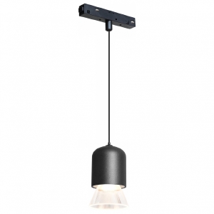 Трековый светильник VISION48/22 4822-015-D72-8W-38DG-3000K-BK