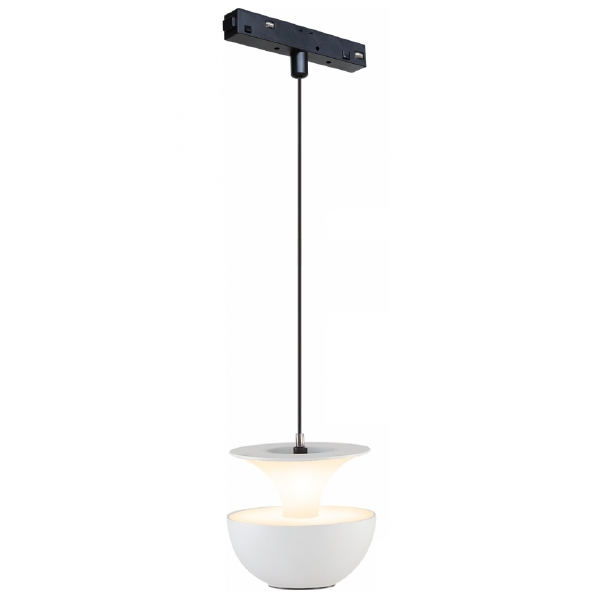 Трековый светильник VISION48/22 4822-012-D80-6W-38DG-3000K-WH
